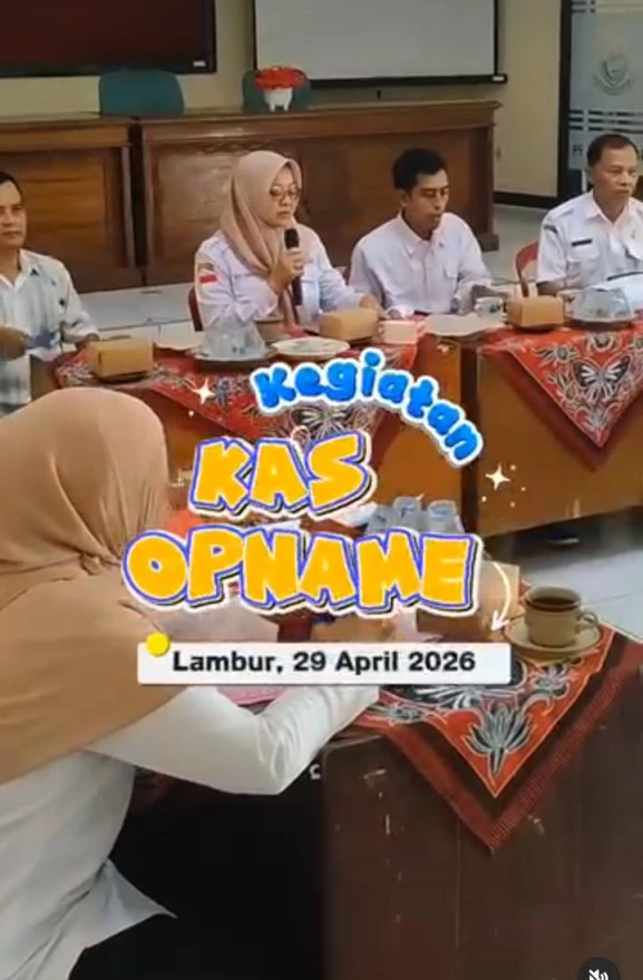 Desa Lambur Laksanakan Kas Opname Bersama Tim Kecamatan Mrebet