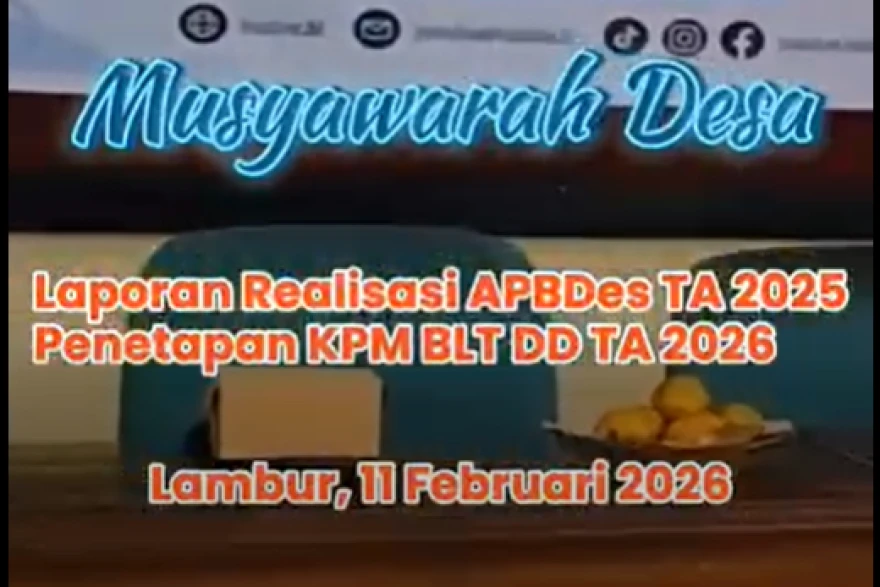 LAPORAN REALISASI APBDES TAHUN ANGGARAN 2025