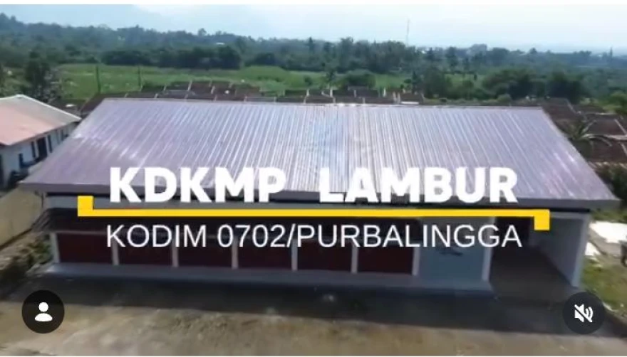 Peresmian Koperasi Desa Merah Putih Desa Lambur